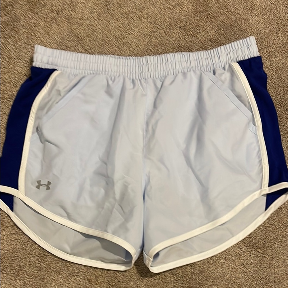 Under Armour Blue Athletic Shorts Lightweight Breathable